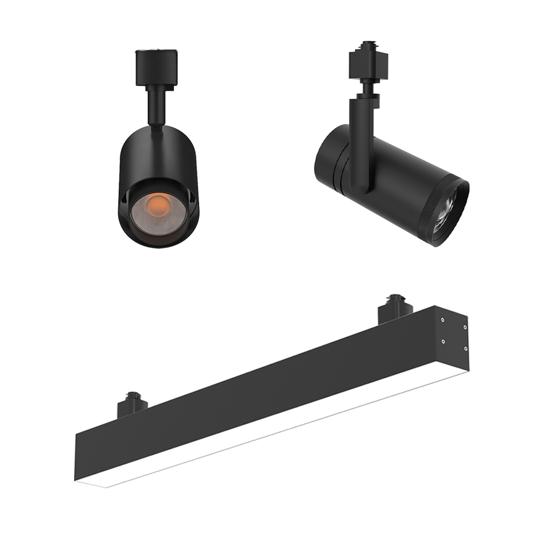 Indoor Fixtures / Track Lighting / Track Heads / H-Type Style Track Heads
